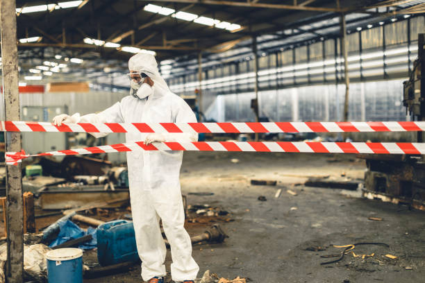 Professional Odor Removal technician working in Tracy, CA
